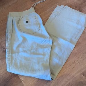 Athleta Tan Wide Leg Pant